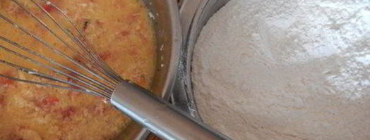 маффины с запеченными томатами и сыром. Шаг 4