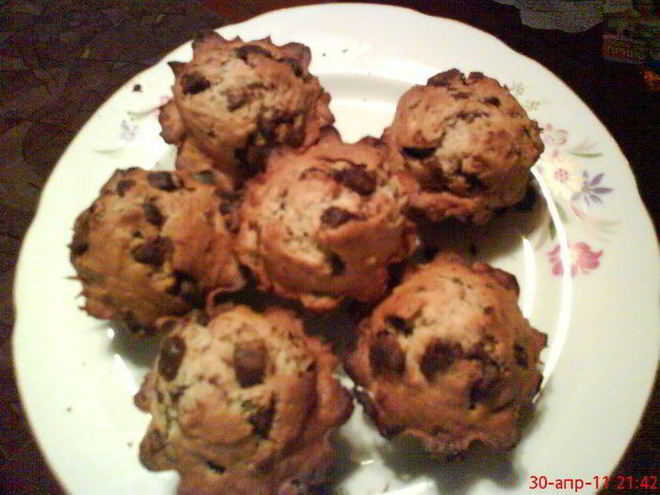 Рецепт маффинов шоколадных