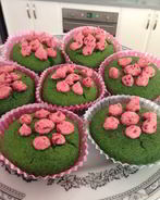 Маффины со шпинатом и белым шоколадом