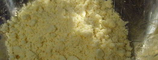 маффины со штрейзелем и ревенем. Шаг 2