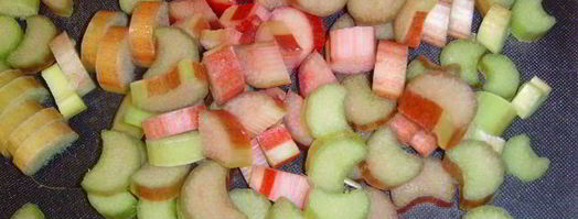 маффины со штрейзелем и ревенем. Шаг 3