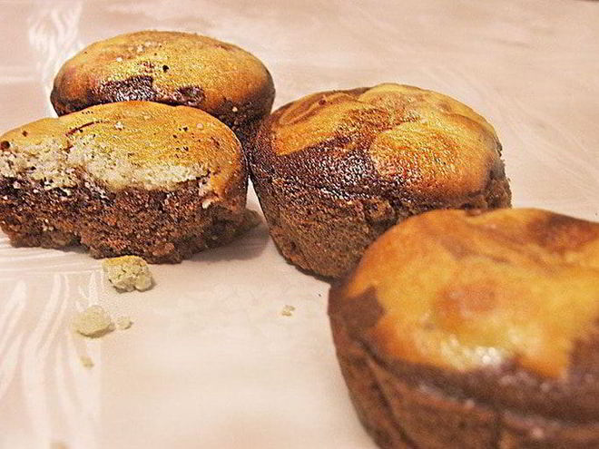 Рецепт маффинов темное дно