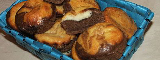 маффины темное дно. Шаг 6