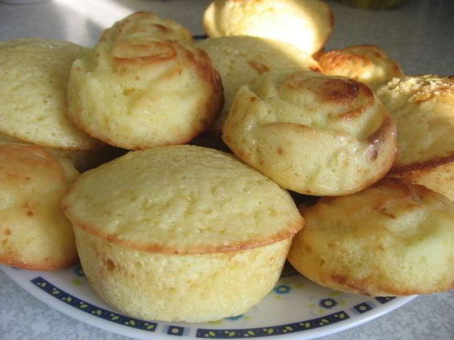 Рецепт мандаринно-манных маффины