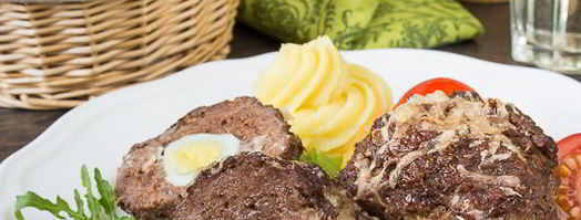 мясные маффины с перепелиным яйцом. Шаг 12