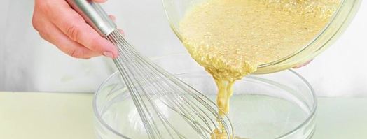 овсяные маффины с малиной. Шаг 4