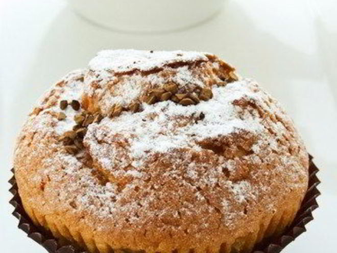 Рецепт постных кофейных маффинов с миндалем