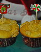 Праздничные Эгг-ног маффины