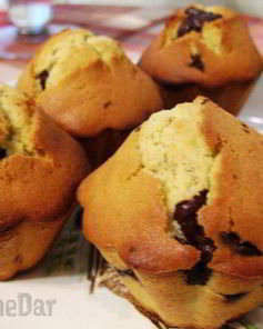 Рассыпчатые маффины с шоколадными кусочками