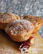 Ревенные маффины