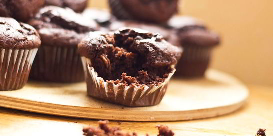 Шоколадные маффины с хрустящей корочкой