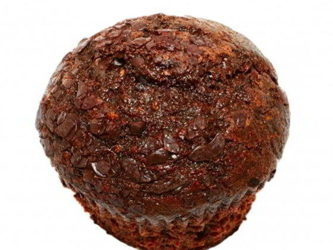 Рецепт шоколадных маффинов с шерри в лимонной глазури