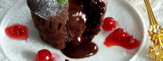 шоколадные маффины с жидкой начинкой. Шаг 13