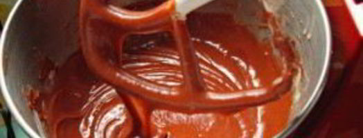 шоколадные маффины со сливочной глазурью. Шаг 4