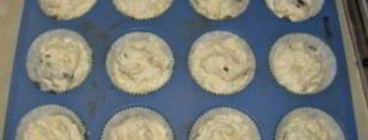 творожно-банановые маффины. Шаг 5