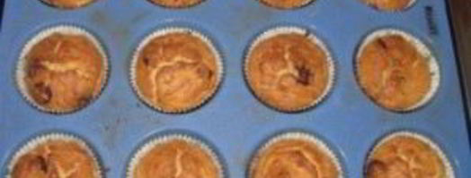 творожно-банановые маффины. Шаг 6