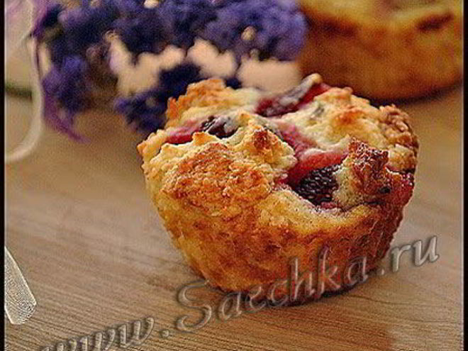 Рецепт творожных маффинов