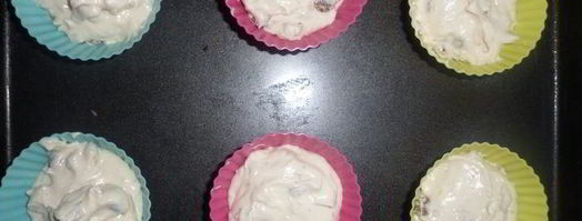 ванильные маффины ореховое царство. Шаг 8