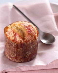 Вишнево-миндальные маффины