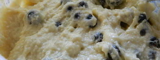 ягодные маффины с миндальным штрейзелем. Шаг 4