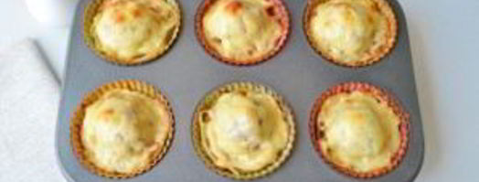 закусочные маффины гнезда. Шаг 6