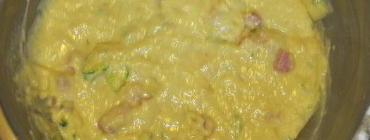 закусочные маффины с беконом и цукини. Шаг 6