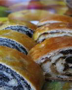 Маковый рулетик без дрожжей