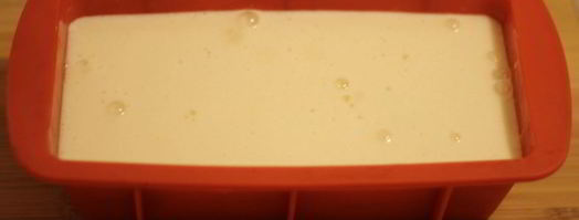 манник на кефире с яблоками. Шаг 9