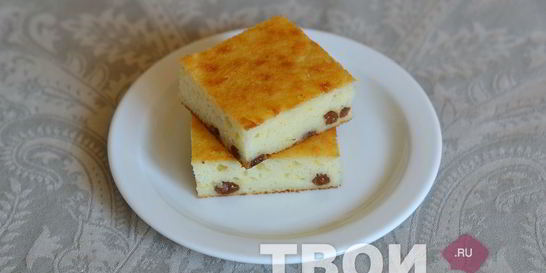 Манник на кефире