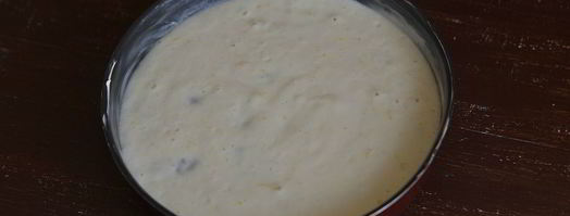 манник на кефире. Шаг 8