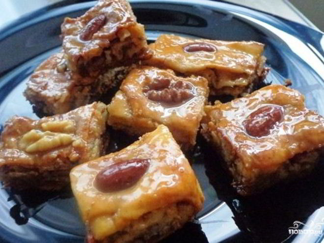 Рецепт медовой пахлавы