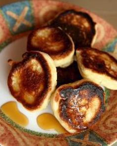 Дрожжевые оладьи