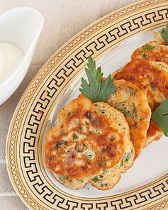 Гороховые оладьи