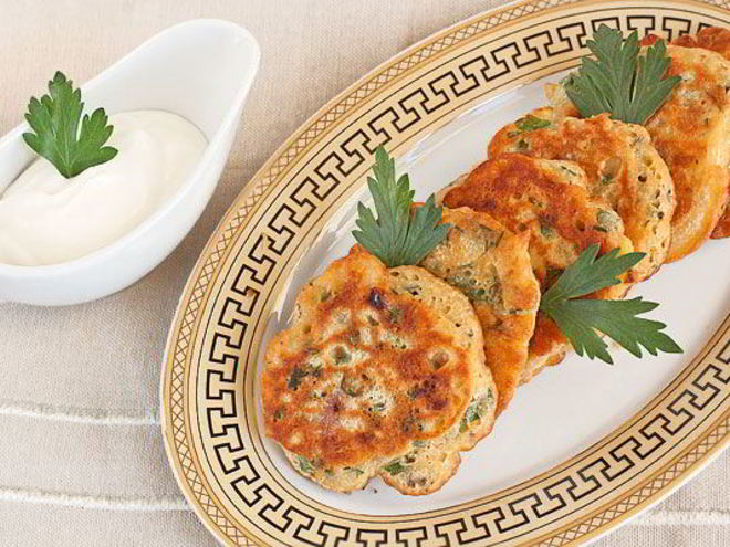 Рецепт гороховых оладий