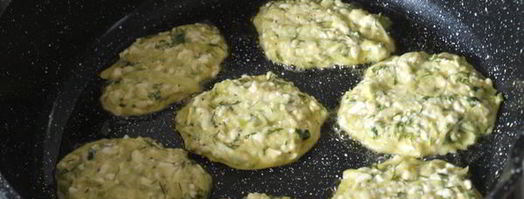 кабачково-сырные оладьи. Шаг 4