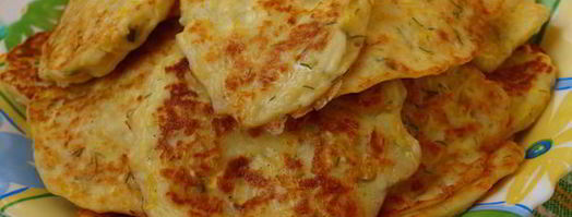 кабачково-сырные оладьи. Шаг 6