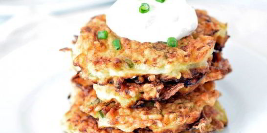 Кабачковые оладушки