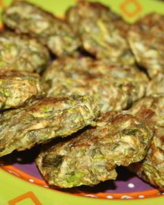 Кабачковые оладьи в духовке без масла