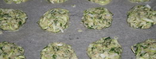 кабачковые оладьи в духовке без масла. Шаг 4