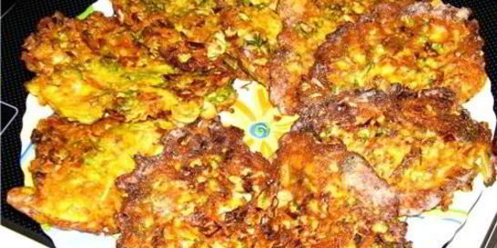 Капустные оладьи из капусты