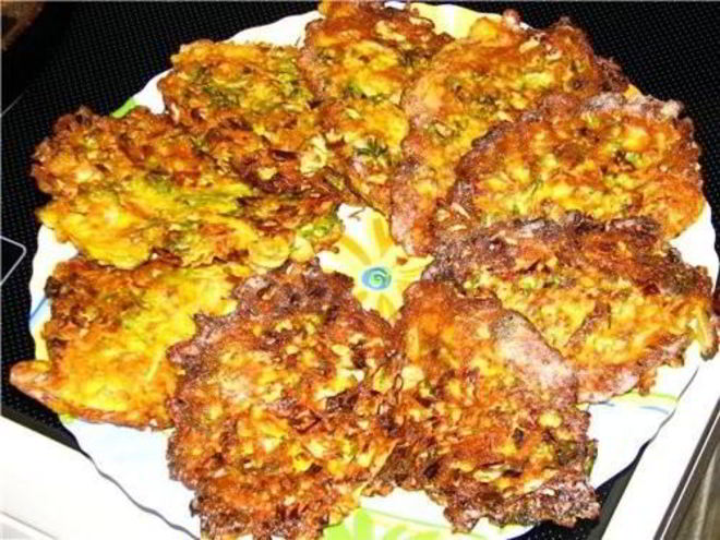 Рецепт капустных оладий из капусты