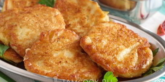 Капустные оладьи на кефире