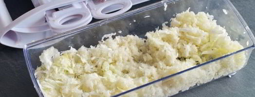 капустные оладьи на кефире. Шаг 4