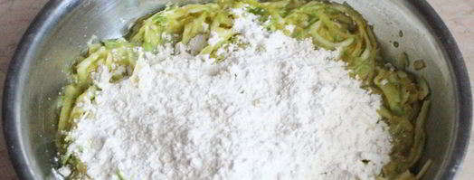 картофельно-кабачковые оладьи. Шаг 2