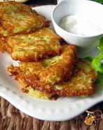 Картофельные оладьи