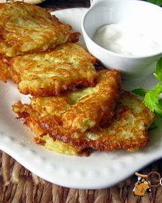 Картофельные оладьи