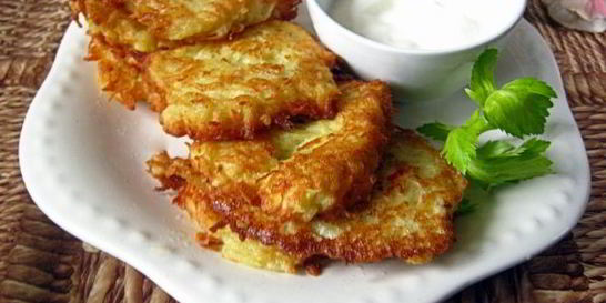 Картофельные оладьи