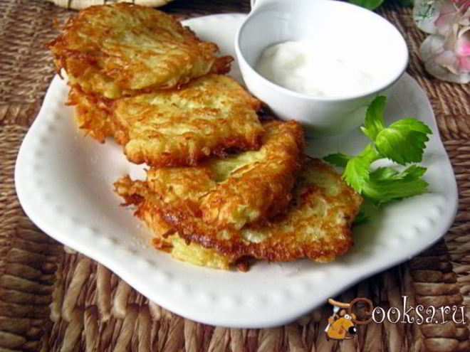 Рецепт картофельных оладий