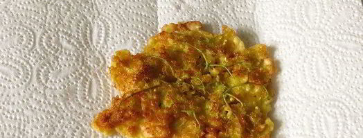 косматице оладьи из цветов черной бузины. Шаг 9