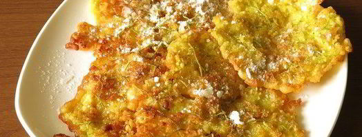 косматице оладьи из цветов черной бузины. Шаг 10